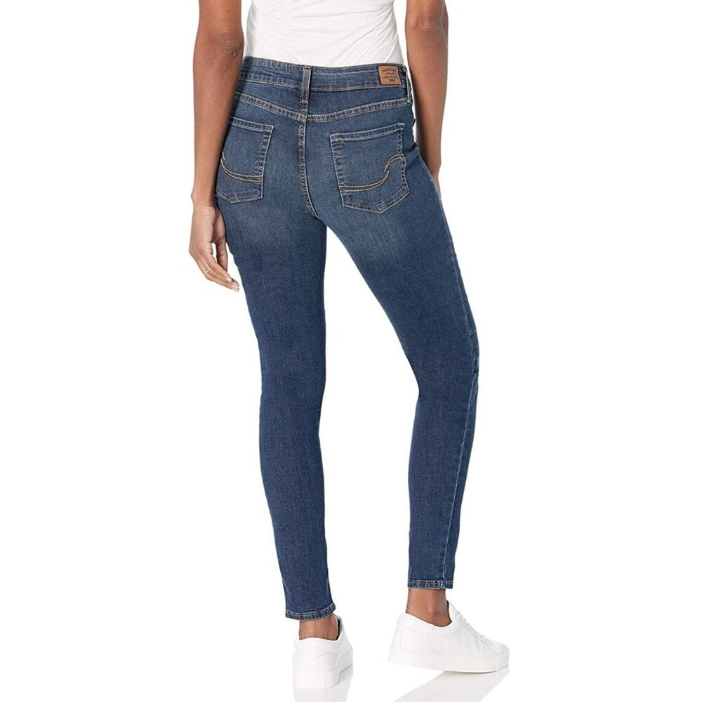Signature by Levi Strauss Gold Label Women’s Maternity Baby Bump Skinny Jeans - Picture 9 of 10